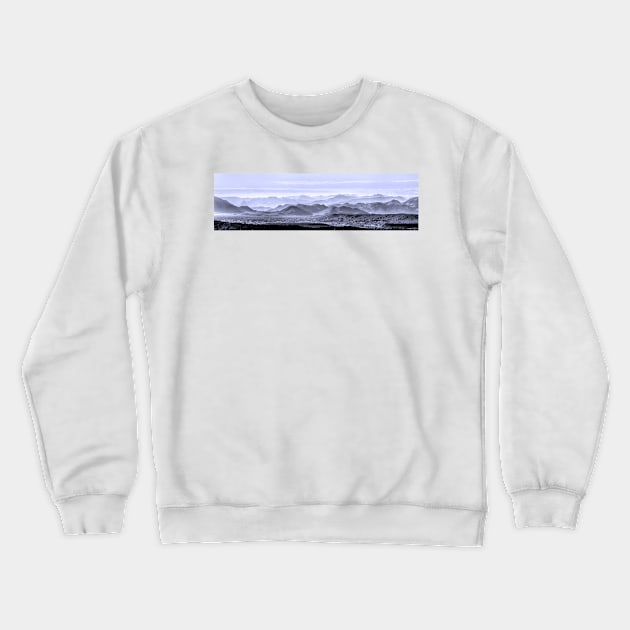 Sky Blue Hills Of The Tonto Crewneck Sweatshirt by MCHerdering